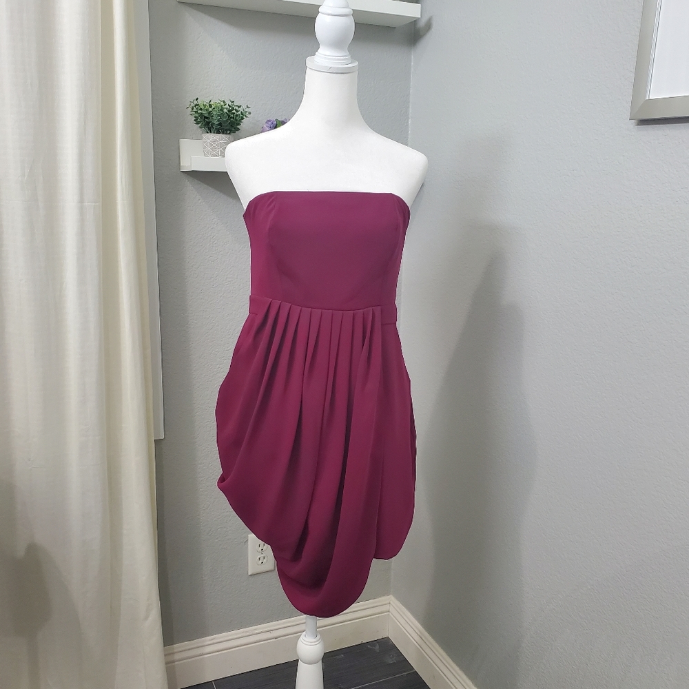 Forever 21 strapless dress size small